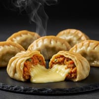 Veg Cheese Steam Momos